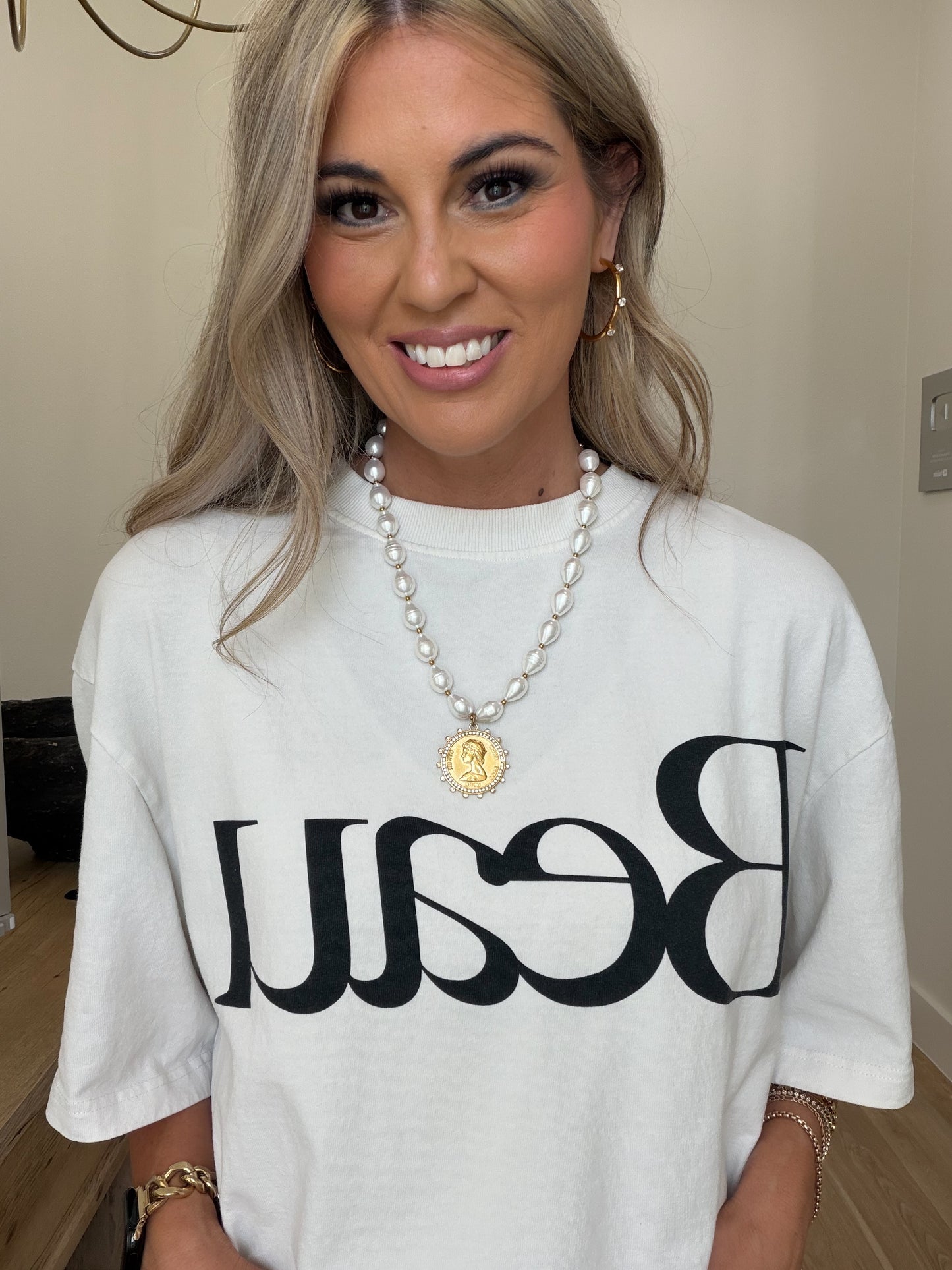 GIA COIN NECKLACE