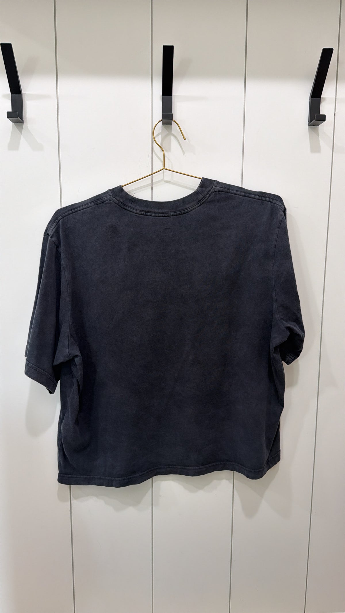 NIKE EMBROIDERED LOOSE FIT T-SHIRT NAVY SIZE M