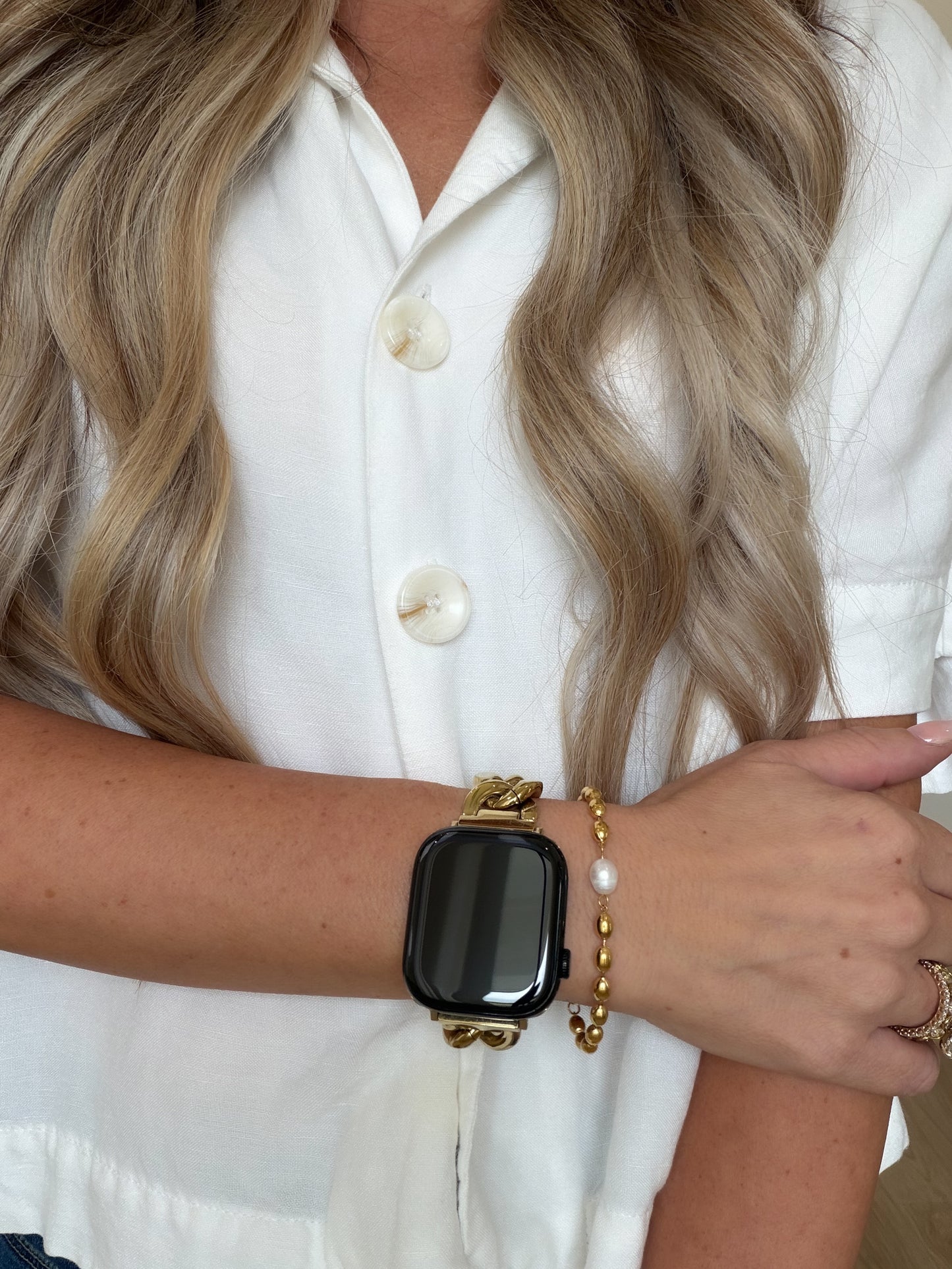 PEARL BEADED BRACELET
