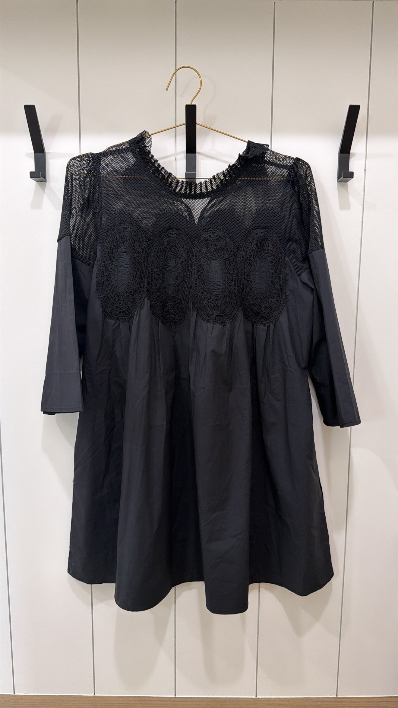 JODIFL BLACK DRESS SIZE MEDIUM
