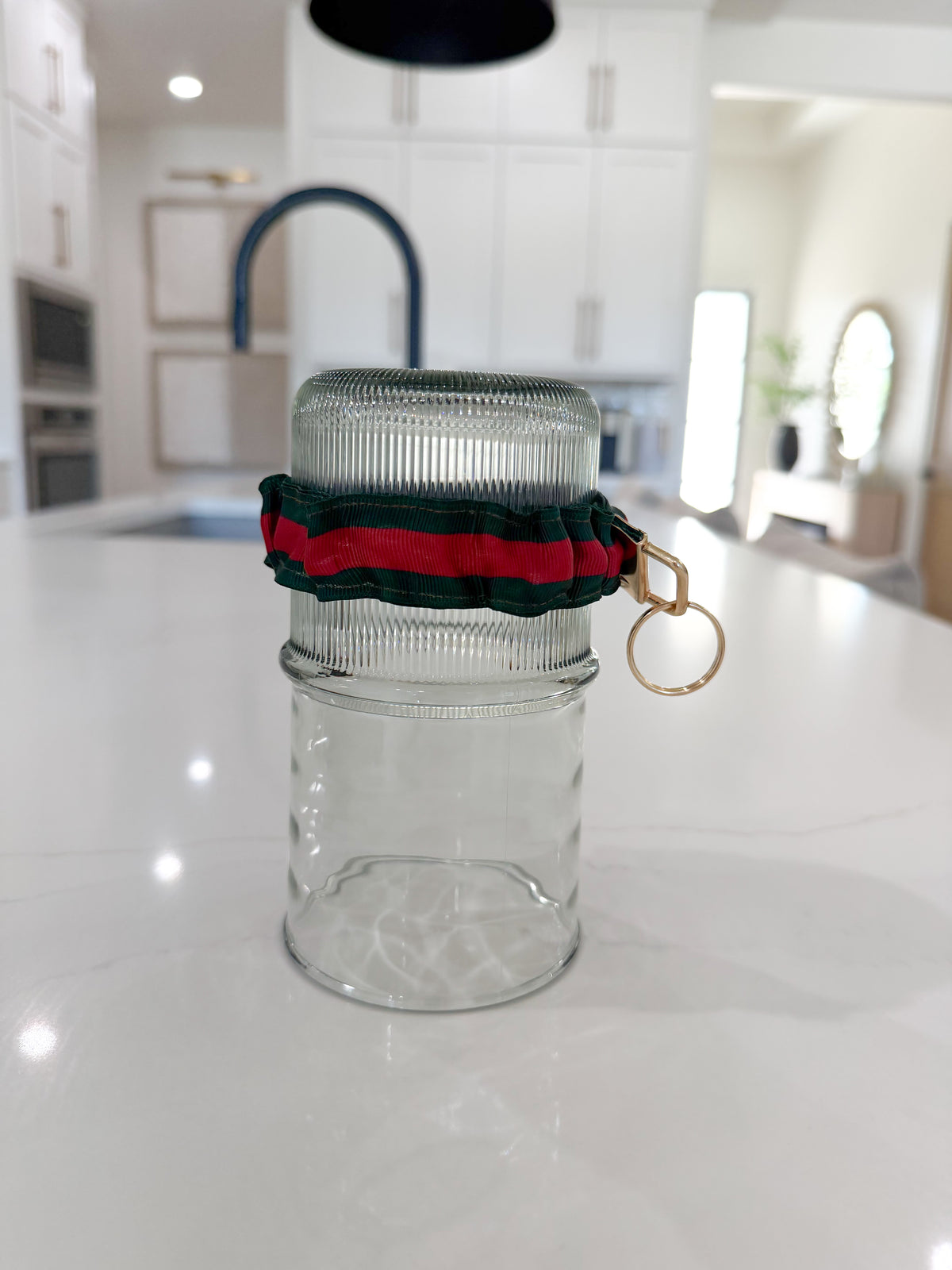 LUXURY INSPIRED KEYCHAIN WRISTBAND