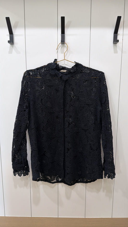 SOFT SURROUNDINGS LONG SLEEVE BLOUSE Size L
