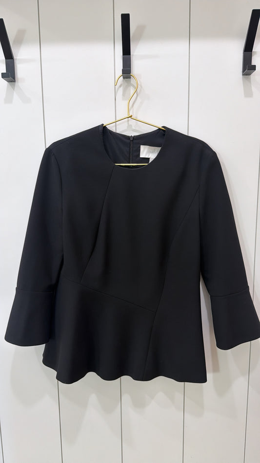 BOSS Women's Black Blouse 3/4 Sleeves Size 6