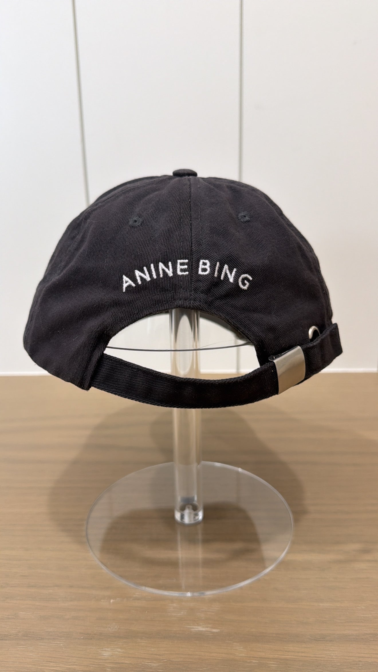 ANINE BING NAVY ADJUSTABLE HAT