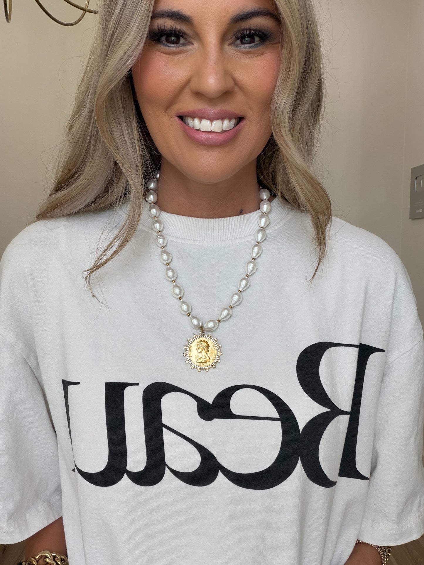 GIA COIN NECKLACE