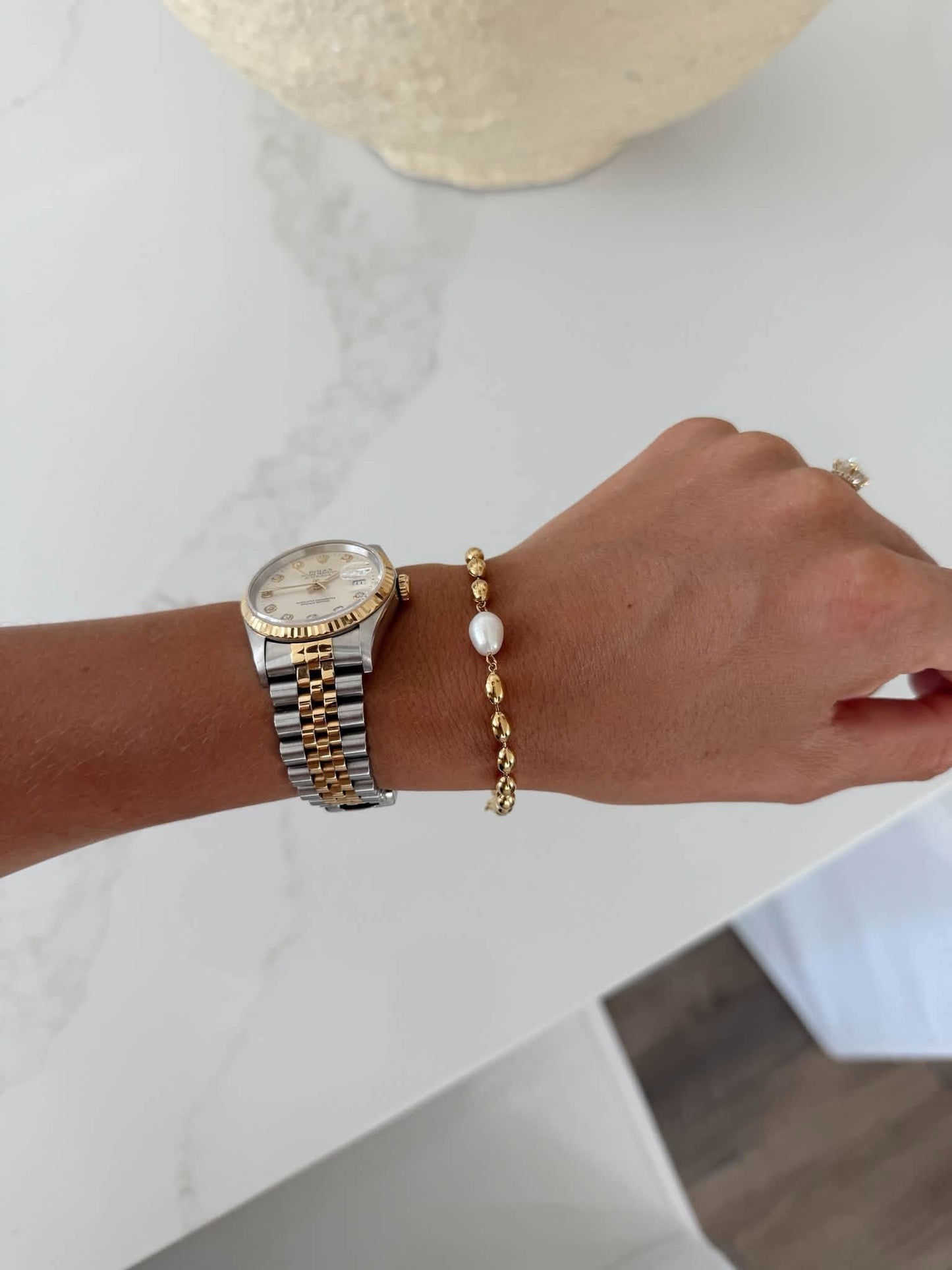 PEARL BEADED BRACELET