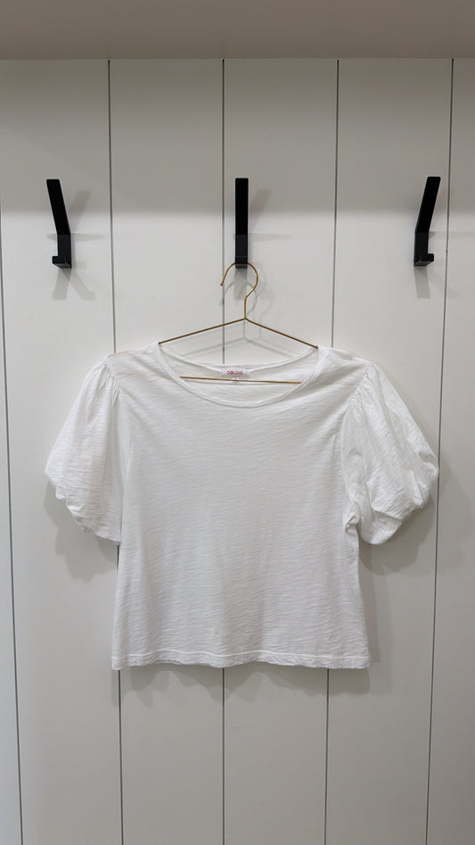 GOLDIE LEWINTER WHITE BLOUSE Size M