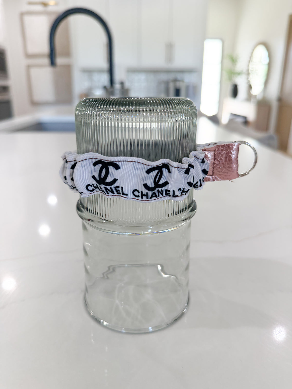 LUXURY INSPIRED KEYCHAIN WRISTBAND