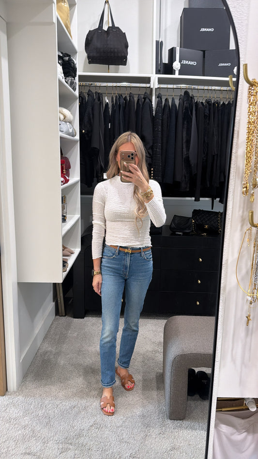 ELODIE LONG SLEEVE TOP SIZE XS