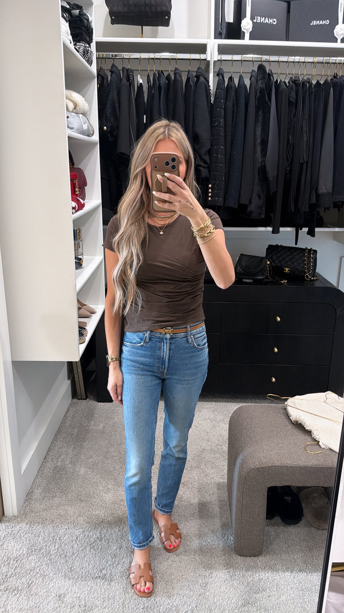 ZARA BLACK TAG BROWN TOP SIZE M