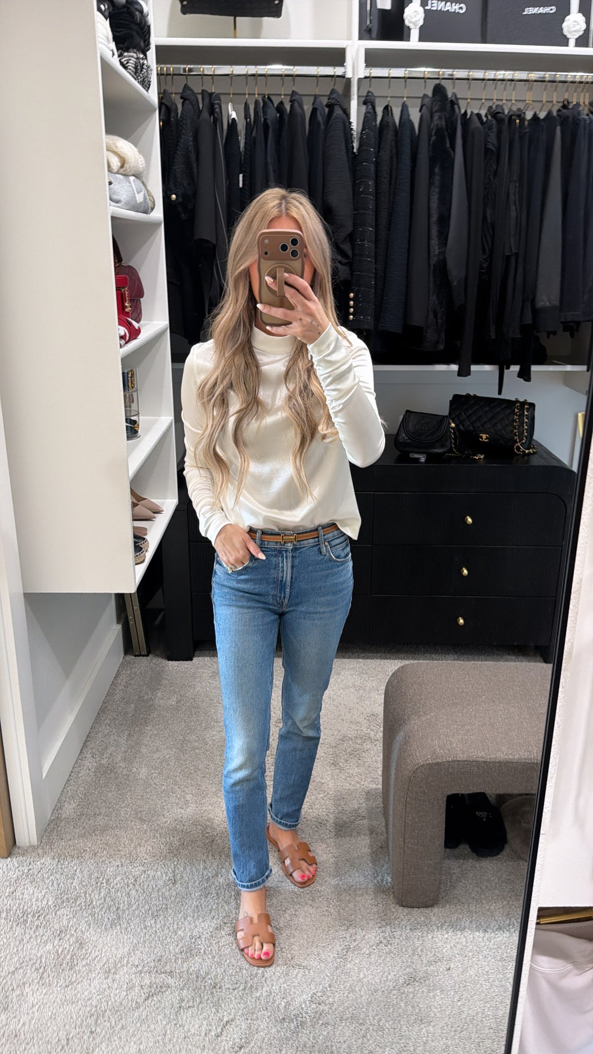 ST. JOHN LONG SLEEVE TOP