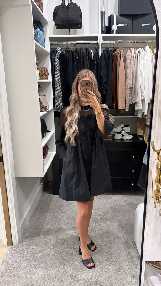 JODIFL BLACK DRESS SIZE MEDIUM