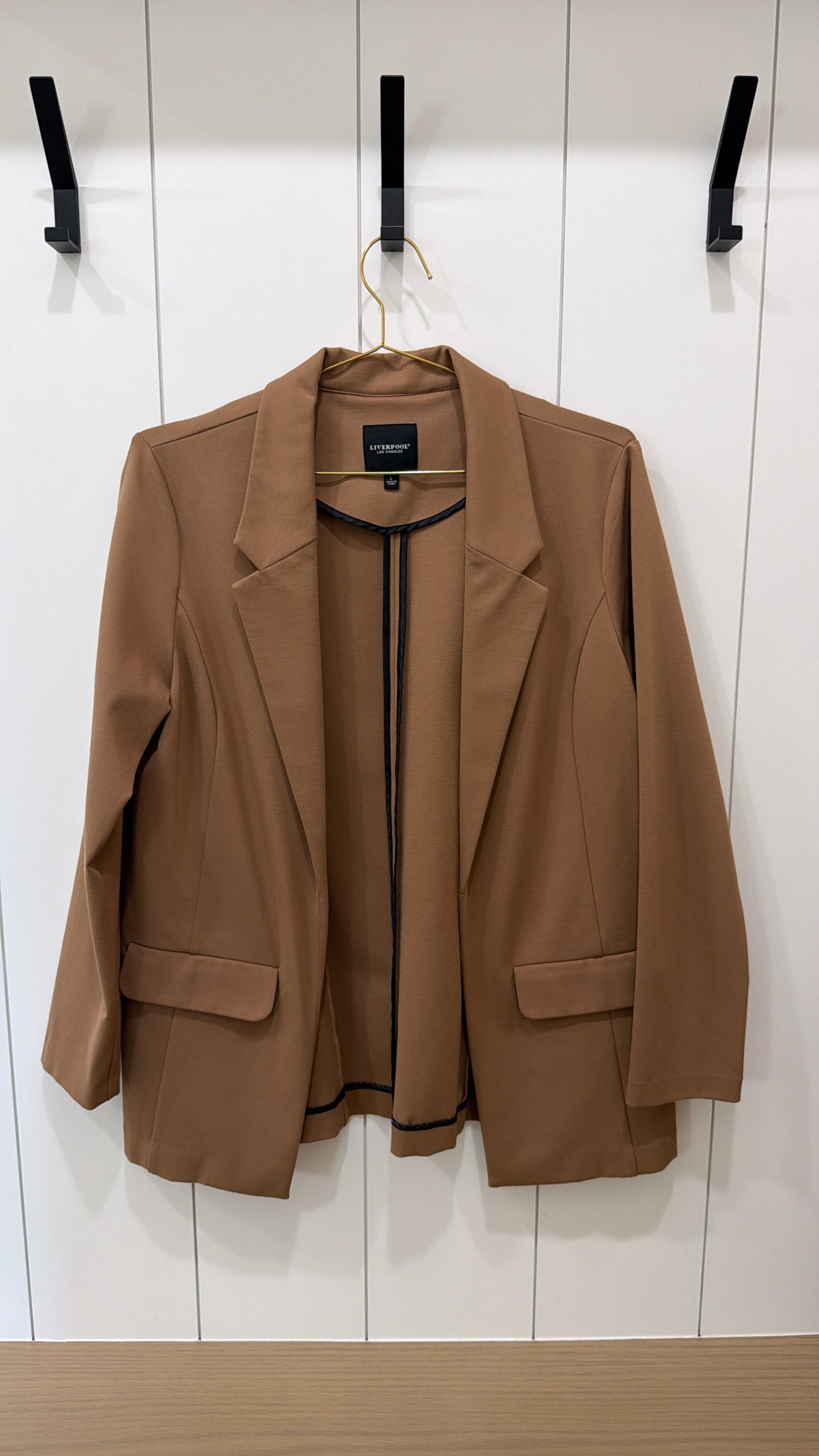 LIVERPOOL LOS ANGELES LIGHT BROWN WOMEN'S BLAZER