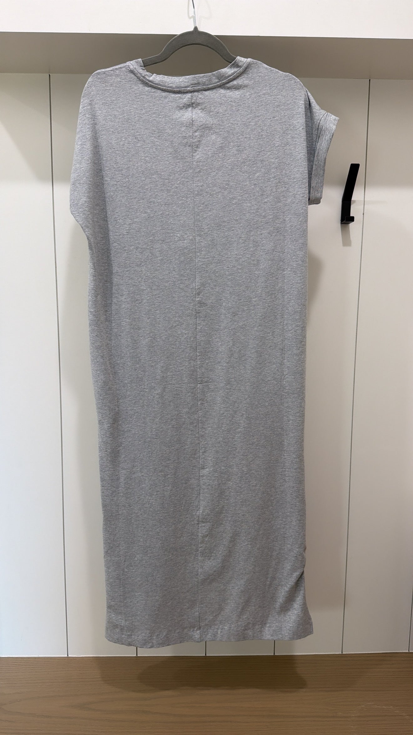 ZENANA GRAY T-SHIRT DRESS W/ POCKETS Size S