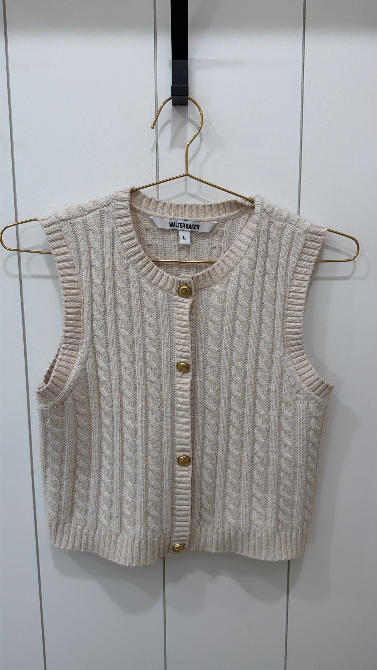 WALTER BAKER BUTTON UP VEST