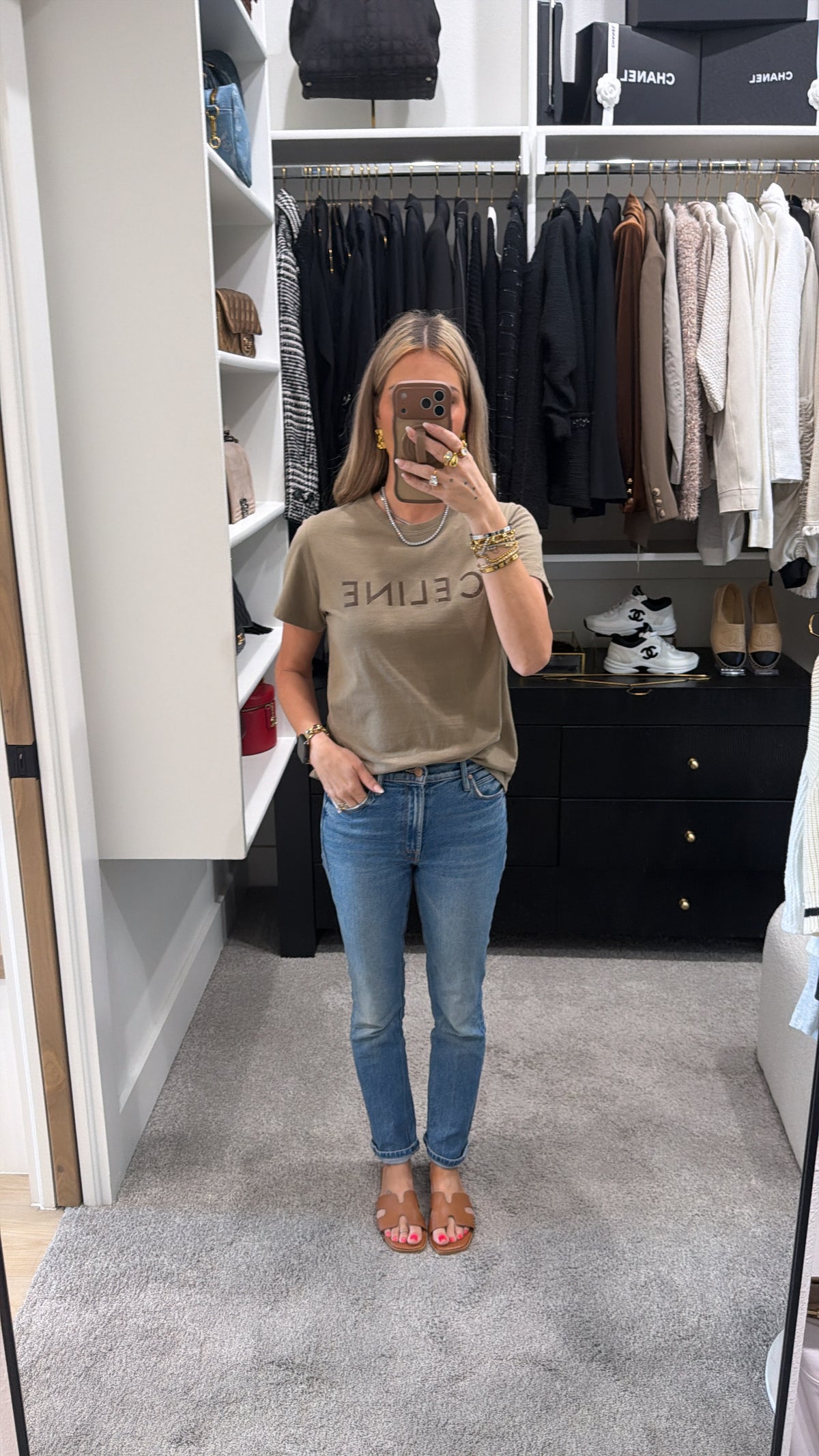 CELINE INSPIRED BABY T-SHIRT SIZE SMALL