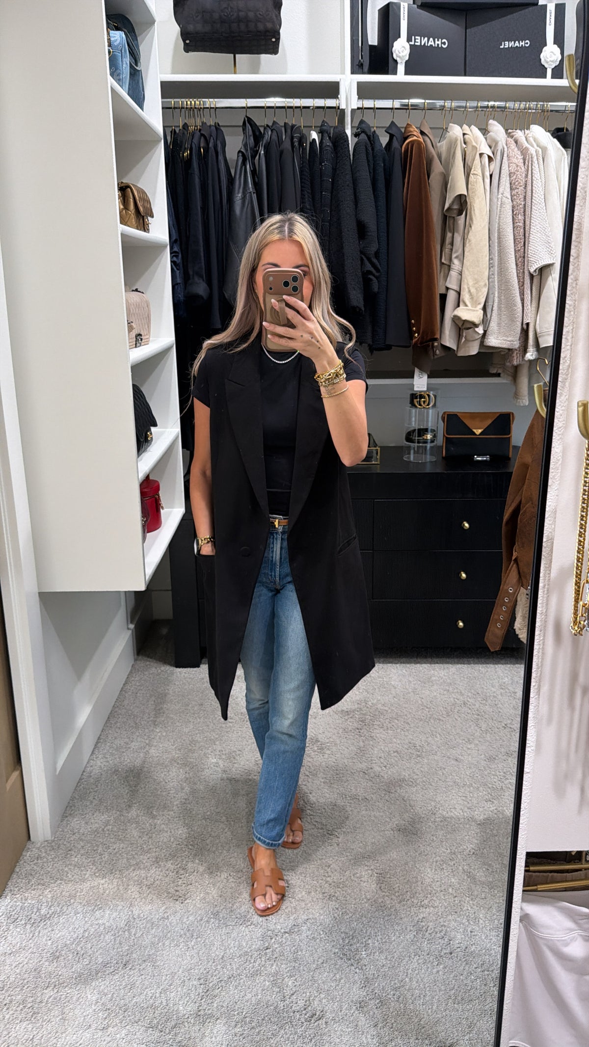 EXPRESS SLEEVLESS VEST BLAZER OVERSIZED MEDIUM