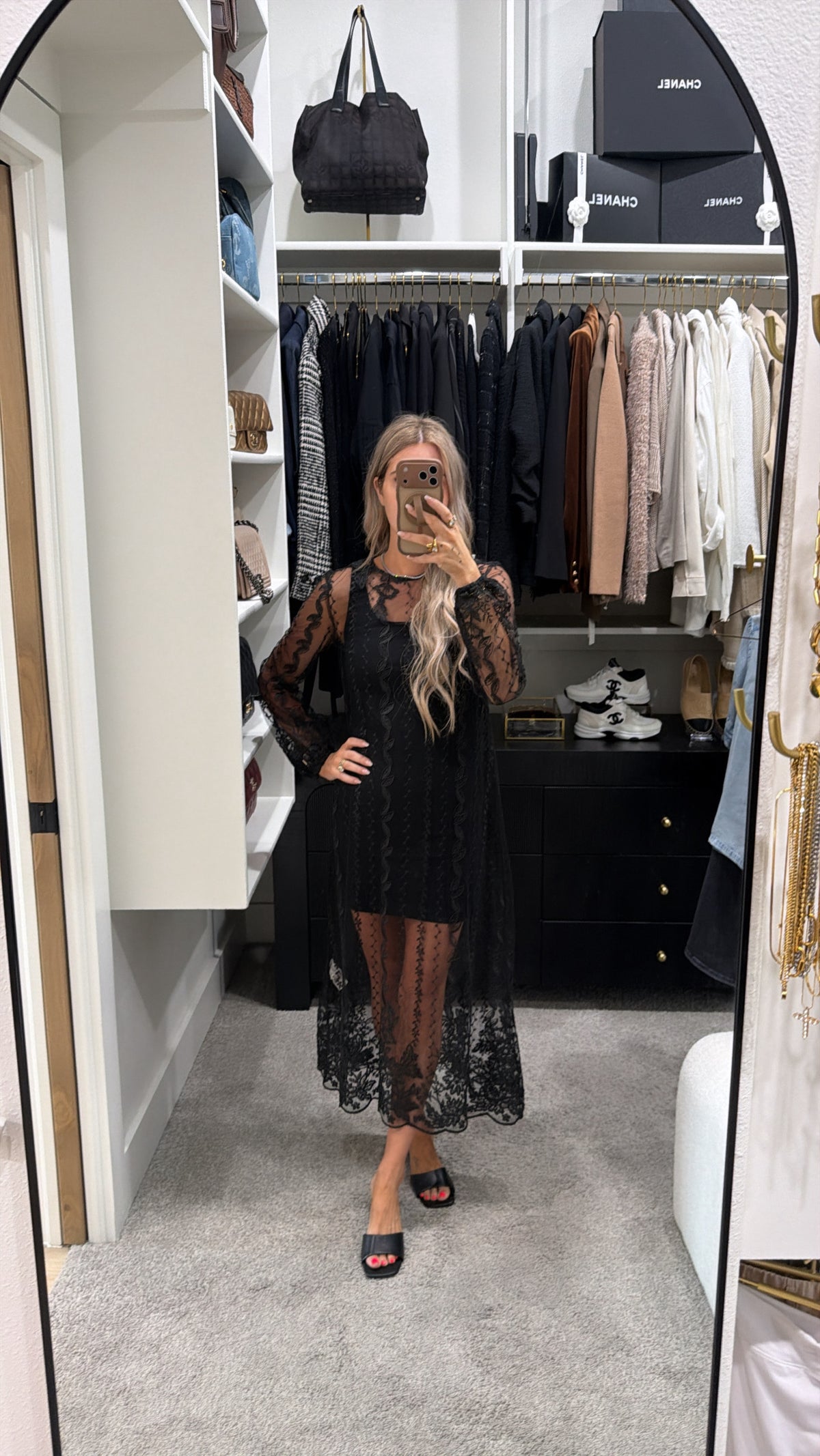 ZARA BLACK SEE THROUGH DRESS SIZE XS