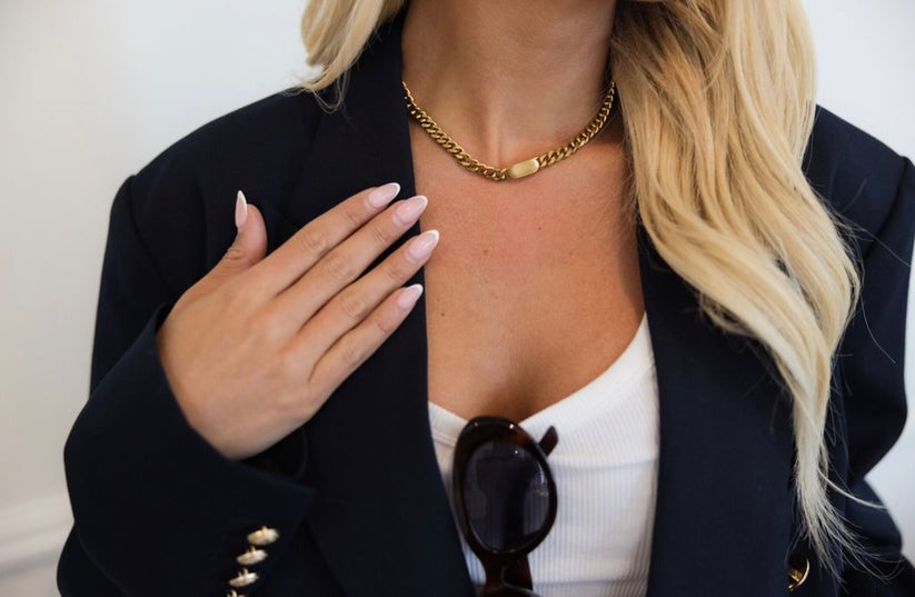 COLLAR COLGANTE DE ORO