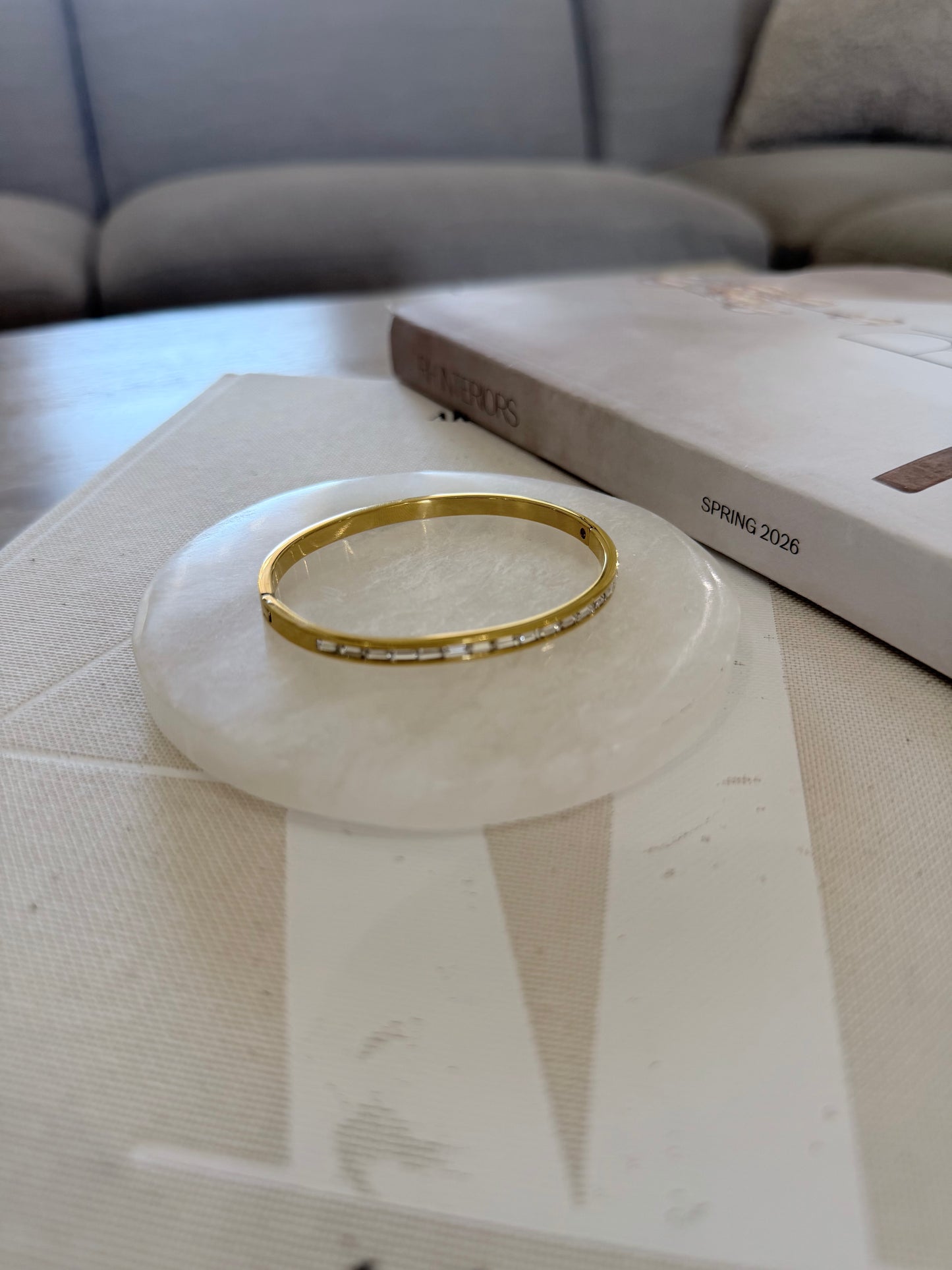 DAINTY DIAMOND BANGLE