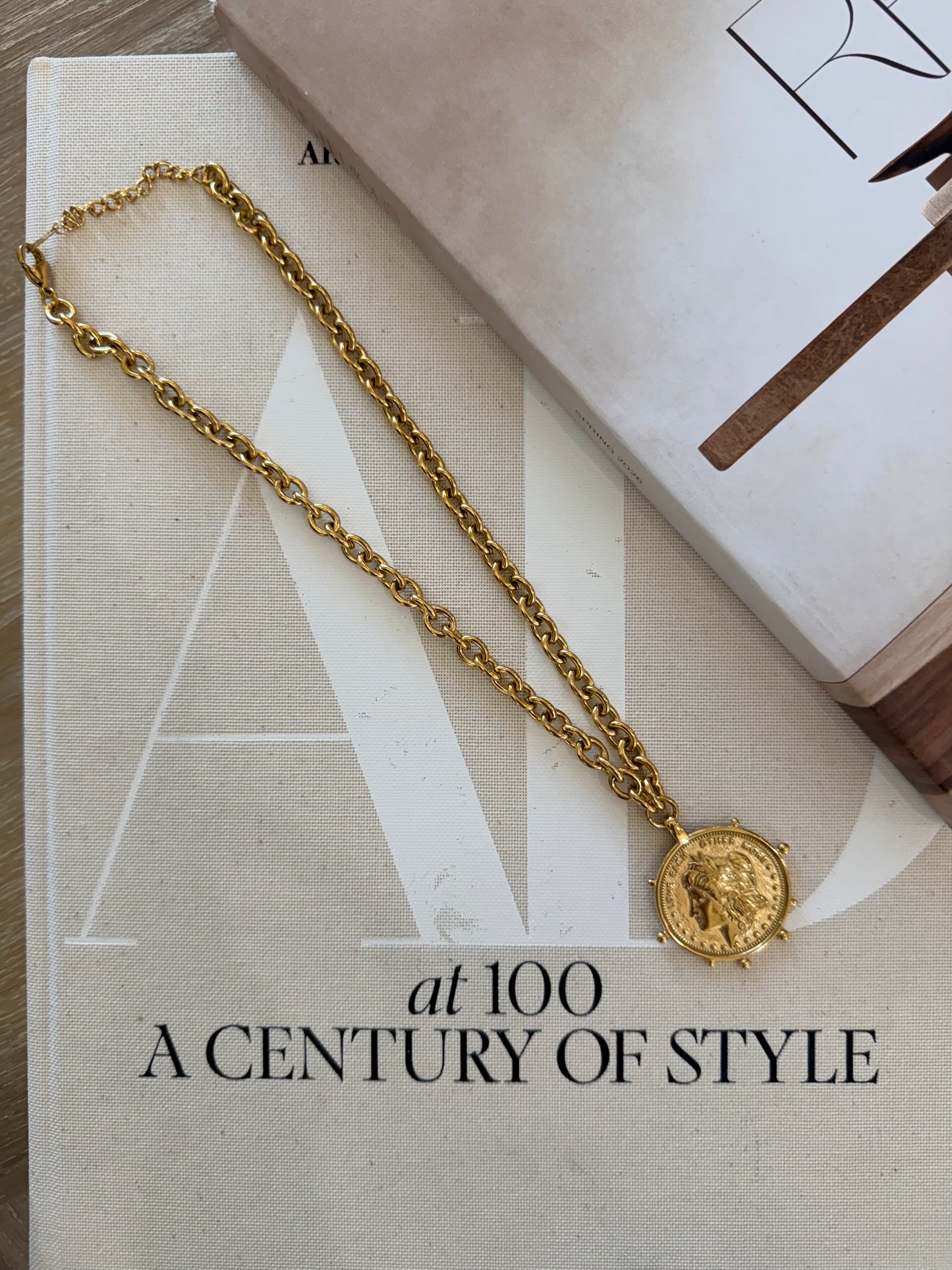 GOLD COIN NECKLACE
