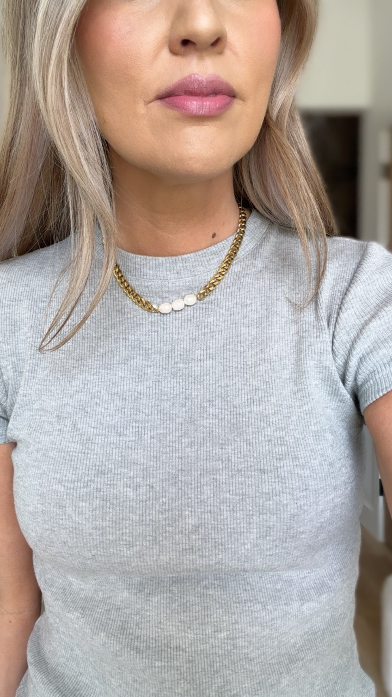3 PEARL NECKLACE