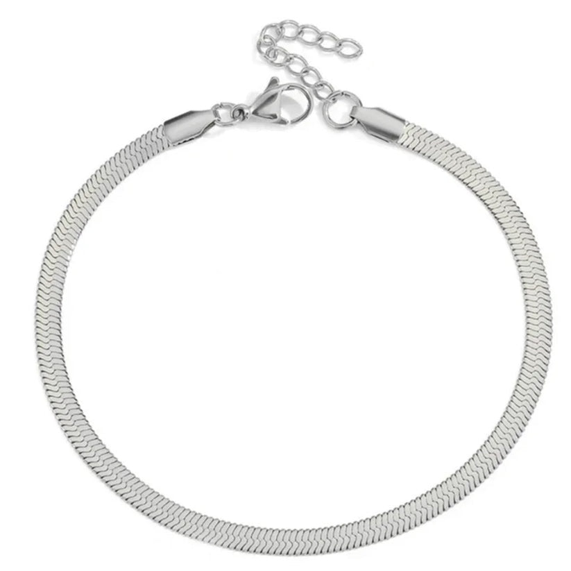 THICK HERRINGBONE BRACELET
