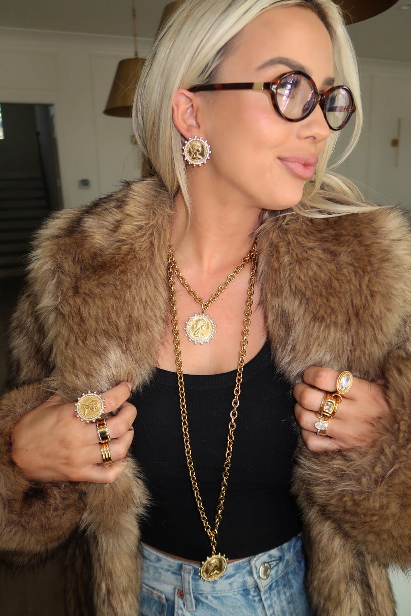 COLLAR DE MONEDAS XL